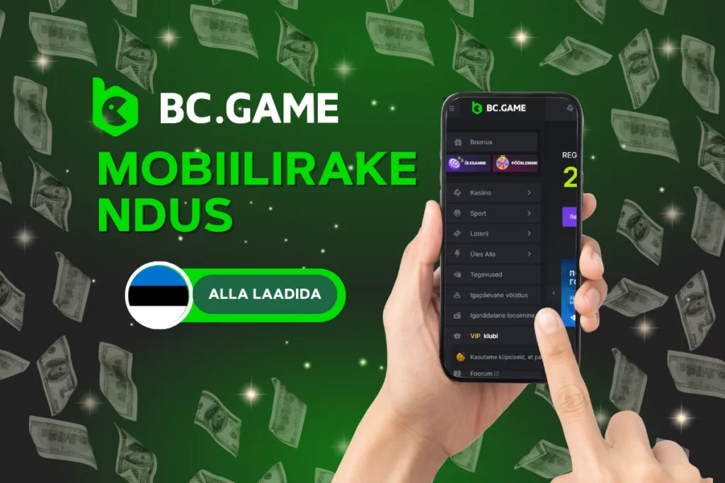 BC.Game mobiilirakendus: Eesti mängijate jaoks: paigaldusjuhend ja rakenduse ülevaade.