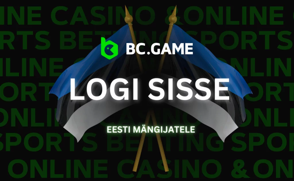 BC.Game'i sisselogimine